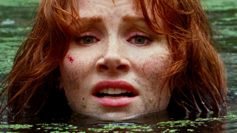 Bryce Dallas Howard in pond