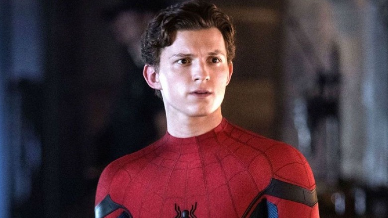 Peter Parker looks right