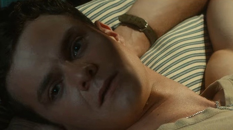 Marcus Macauley laying down