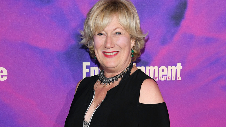 Jayne Atkinson smiles