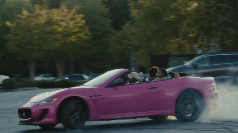 The cast of Atlanta drives