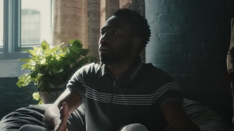 Donald Glover as Earn speaks