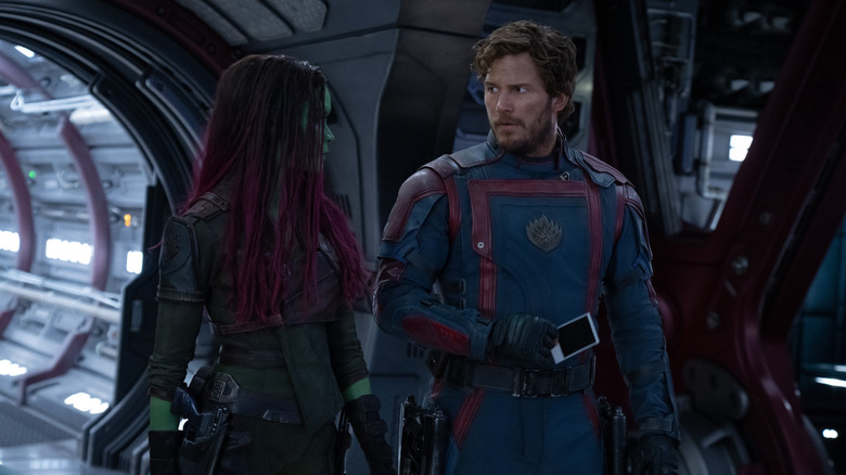 Peter gets to know Gamora again