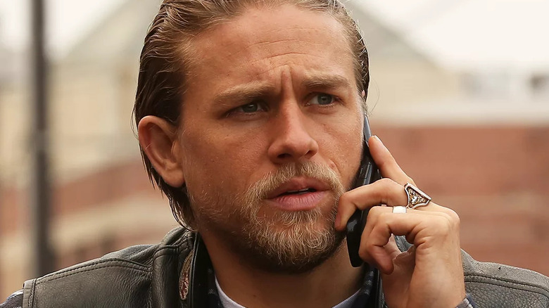 Jax talking on phone