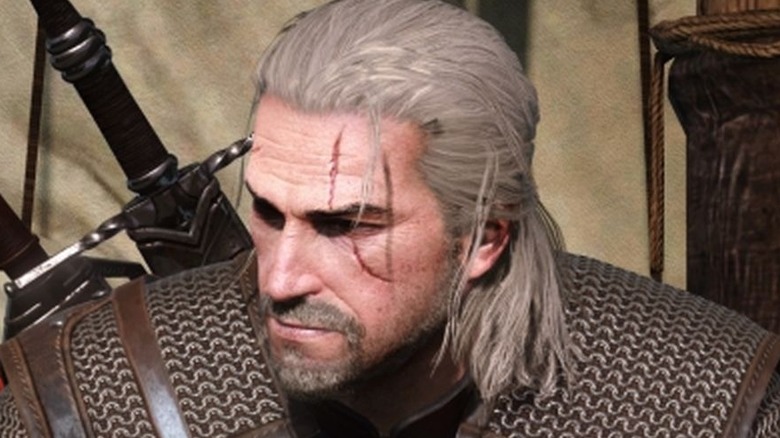Geralt on a boat