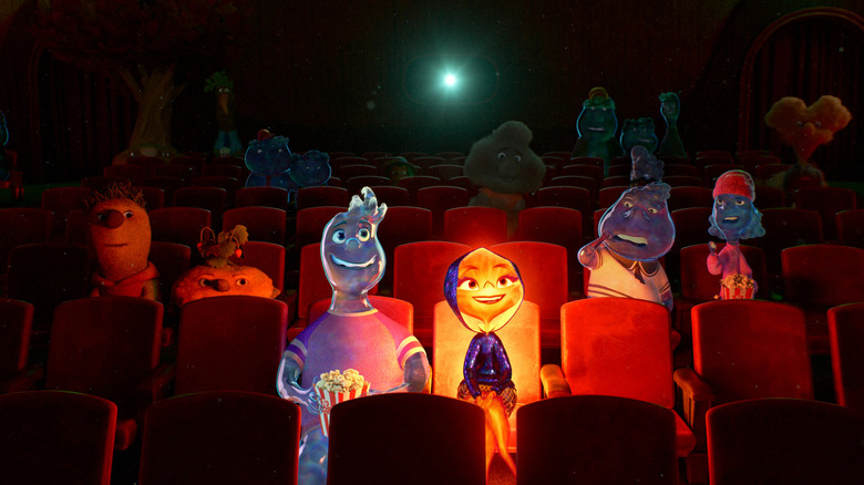 Wade and Ember in a movie theater