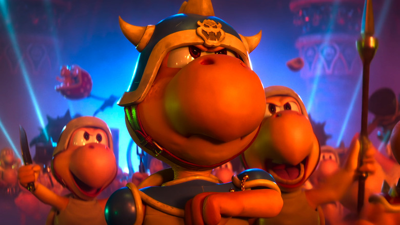 Koopas prepare for battle