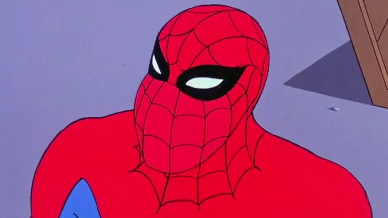 Spider-Man in his '60s cartoon