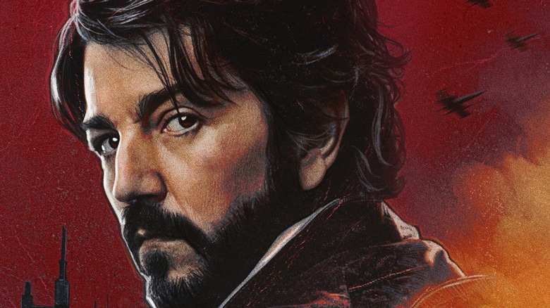 Cassian Andor close up