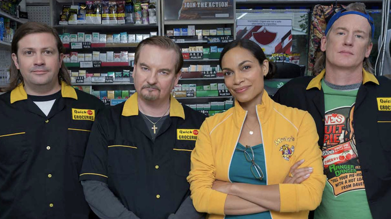 The cast of "Clerks III"