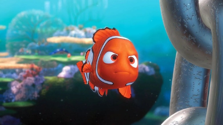 Nemo looks angry