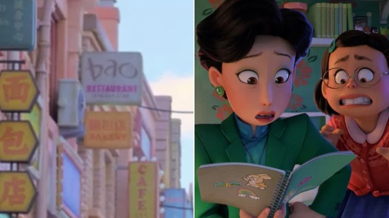 Bao and Burrow Easter eggs