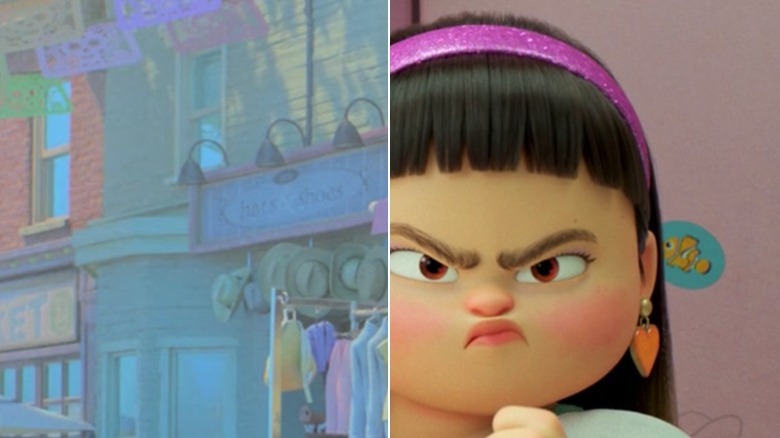 Papel picado and a clownfish sticker