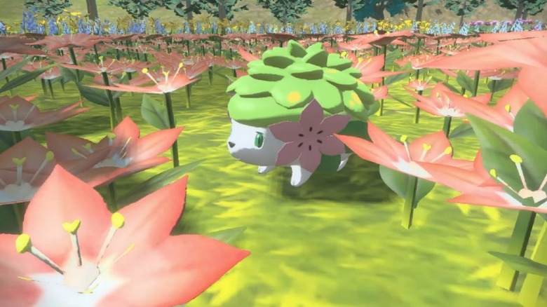 pokemon legends arceus shaymin floaro gardens
