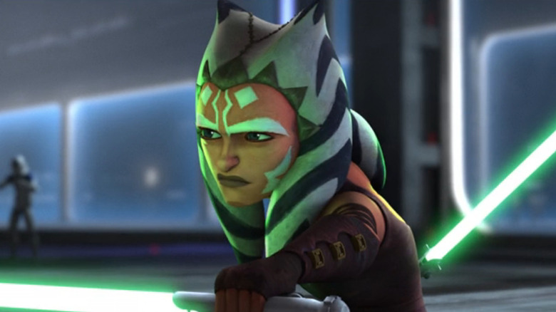 Ahsoka after landing jump