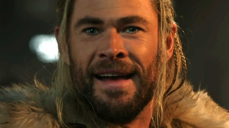 Thor looks stern