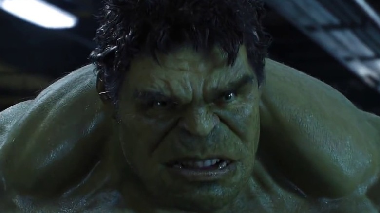 Hulk glowers