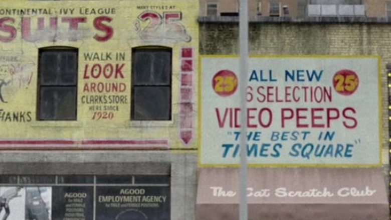 Storefronts (including the Cat Scratch Club)