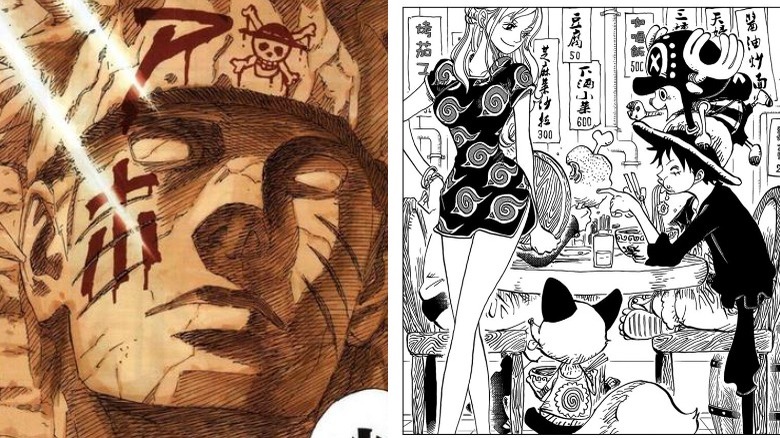   Portades de Naruto i One Piece