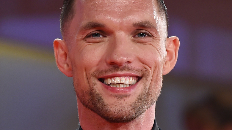 Ed Skrein smiling