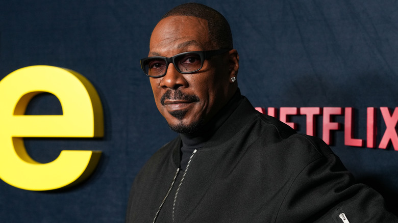 Eddie Murphy on the red carpet in November 2025