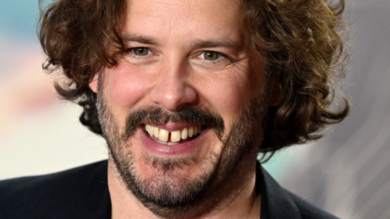 Edgar Wright smiling