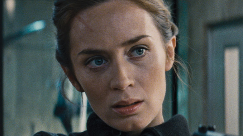 Emily Blunt as Rita Vrataski in Edge of Tomorrow