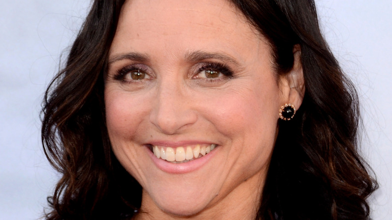 Julia Louis-Dreyfus smiling