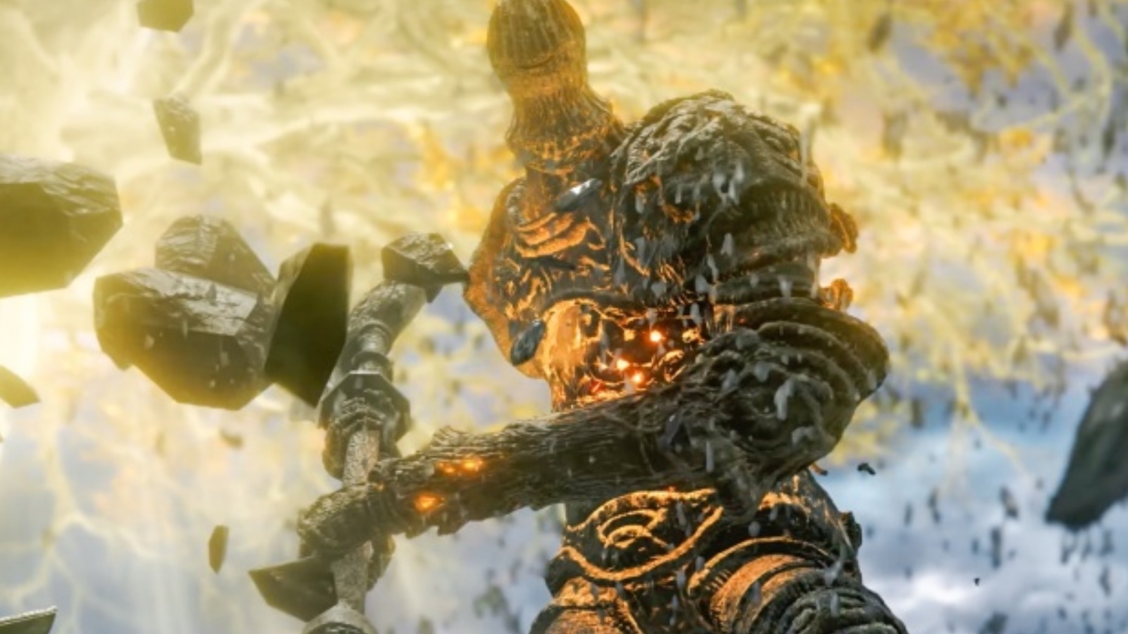 Elden Ring How To Beat The Divine Bridge Golem