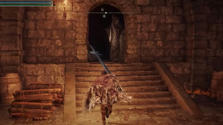 Tarnished finding Valkyrie's Prosthesis