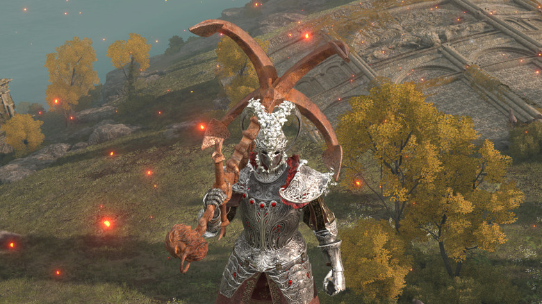 Elden Ring Rusted Anchor greataxe