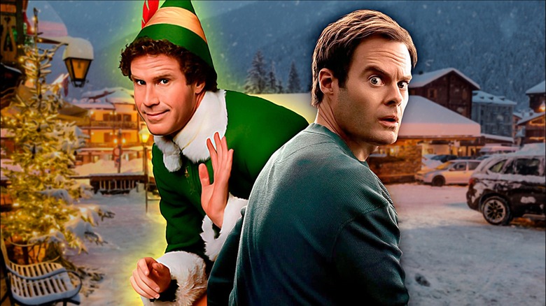 Buddy the elf and Bill Hader