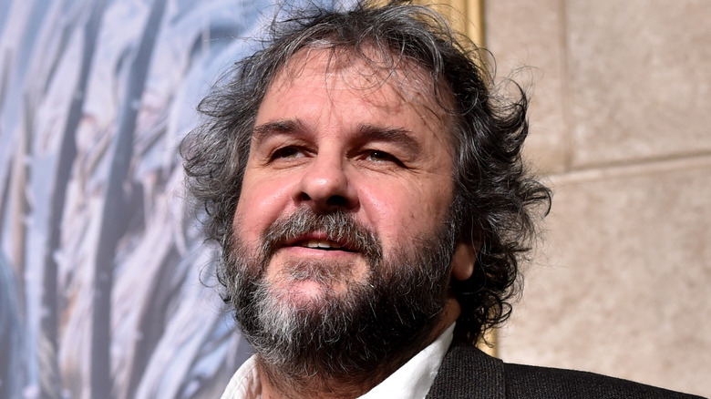 Peter Jackson at the Hobbit premiere