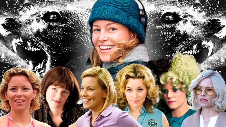 A composite of characters played by Elizabeth Banks