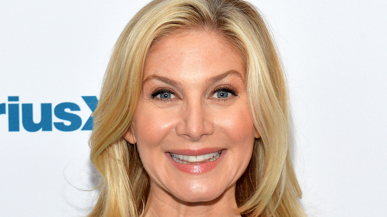 Elizabeth Mitchell smiling