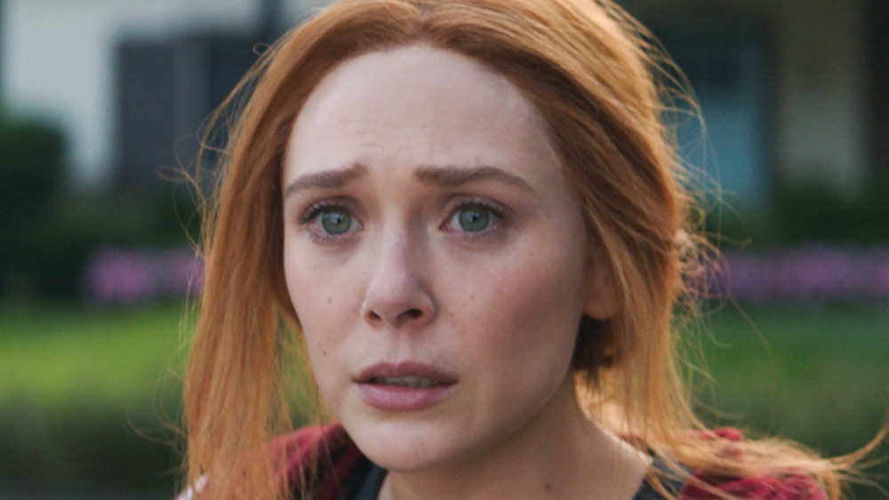 Elizabeth Olsen as Wanda in WandaVision