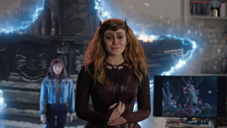 Wanda Maximoff crying 