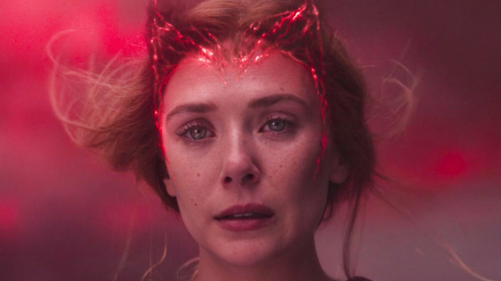 Wanda Maximoff with Scarlet Witch tiara