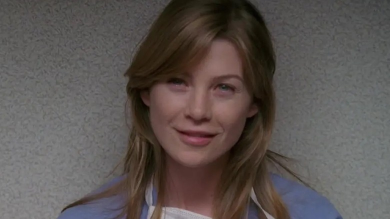 Meredith Grey smiling