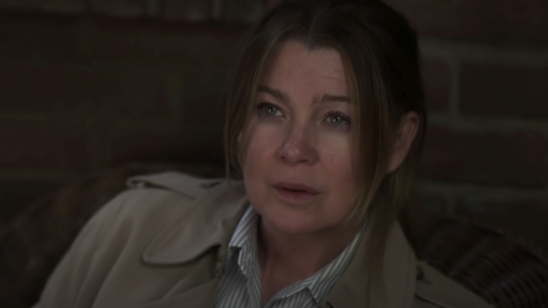 Meredith Grey arguing 