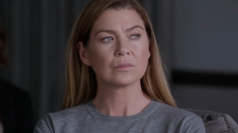 Meredith Grey annoyed