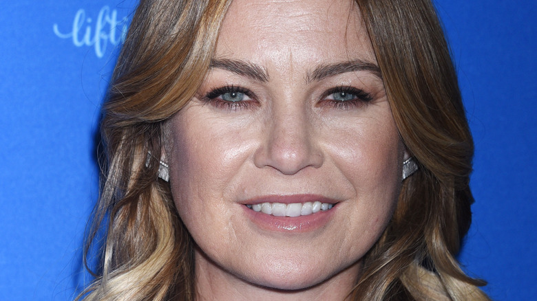 Ellen Pompeo smiling on red carpet