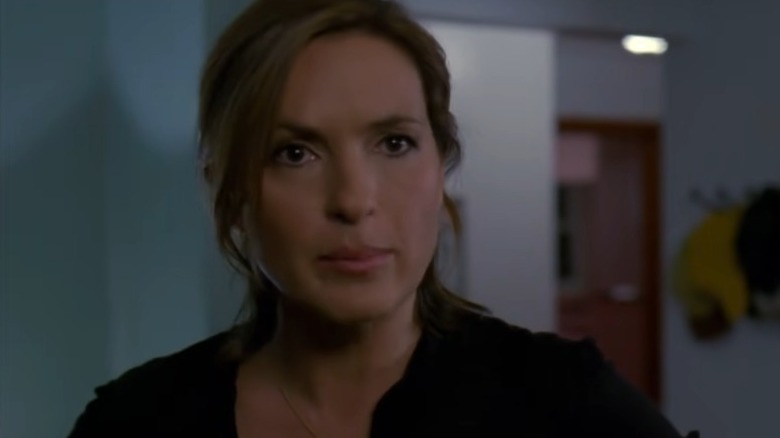 Benson arguing with Stabler