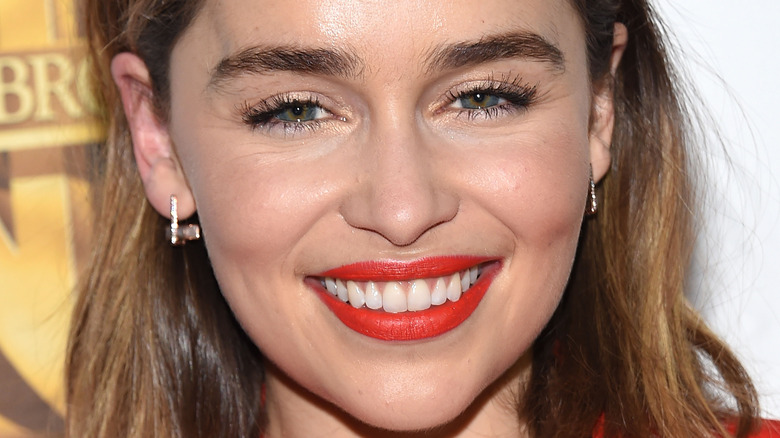 Emilia Clarke smiling
