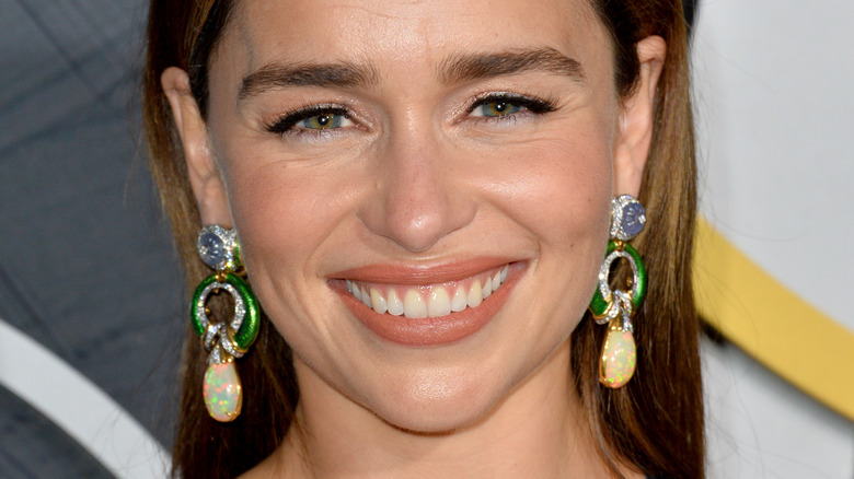 Emilia Clarke smiling