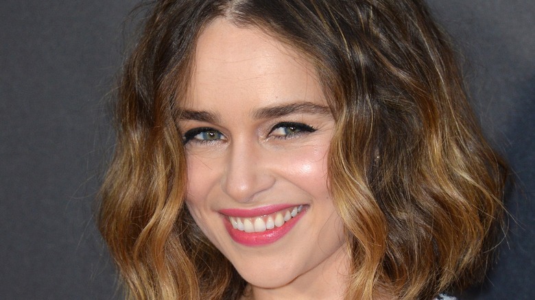 Emilia Clarke smiling