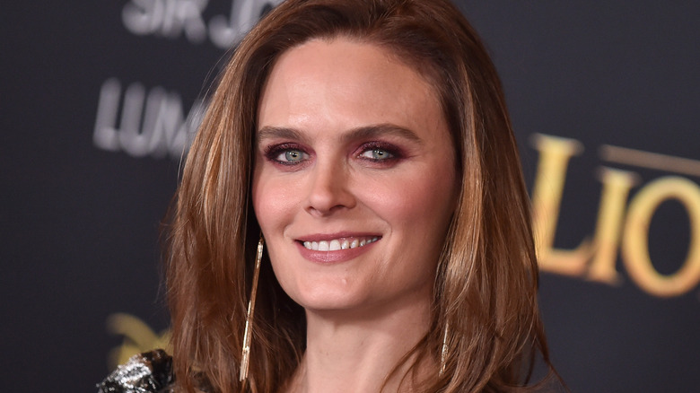 Emily Deschanel smiling