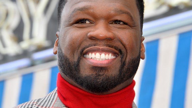 Curtis "50 Cent" Jackson smiling 