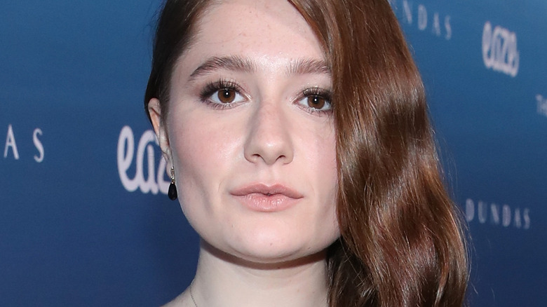 Actress Emma Kenney on the red carpet