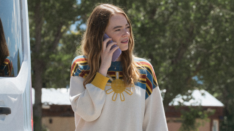 Whitney on phone